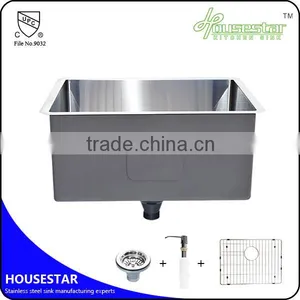 Stainless Steel 304 Undermount Single Bowl Kitchen Sink Small Bar Sink thumbnail-4