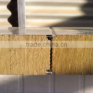 Corrugated Sandwich Panel/Rockwool Sandwich Wall Panel thumbnail-4