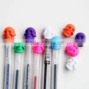 Skull Eraser Pencil Topper thumbnail-1