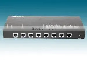 VGA UTP Extender 1X8 Splitter With Audio thumbnail-1