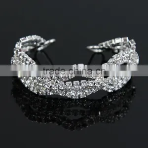 2015 11.4cm x 1.8cm Hot Rhinestone Bikini Connector thumbnail-4