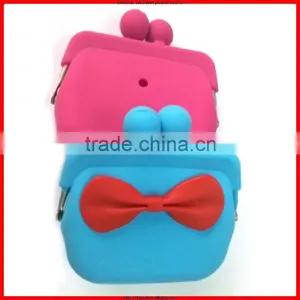 Candy Colors Funny Silicone Wallet,silicone Cosmetic Bag, Promotional Gift Small Plastic Coin Bag thumbnail-1