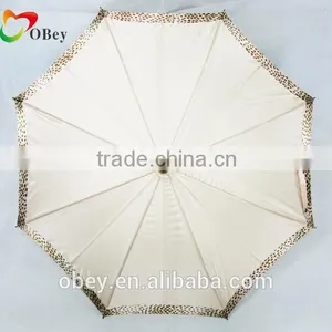 Manual Open Rain Umbrella With Wooden Handle thumbnail-4