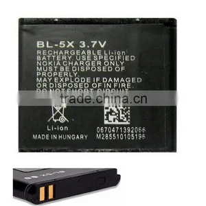 Long Life Battery Mobile Phone BL-5X for NOKIA N73I Sirocco 8800 8801 8860 thumbnail-5