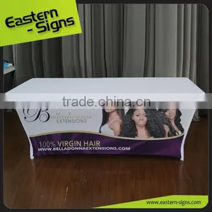 Trade Show Advertising Transfer Printing Polyester Printed Table Cloth Factory thumbnail-6