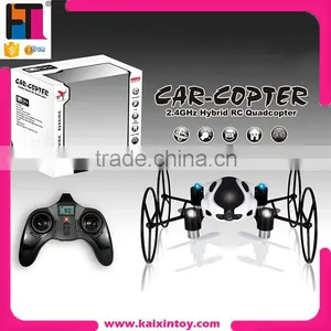 4CH 6-Axis rc Drone With HD Camera Car Copter 2 In 1 Skywalker Ufo rc Helicopter 2.4g Remote Control rc UFO thumbnail-2