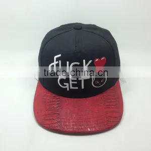 Custom Hat Nylon Flat Brim Snapback Hats With Rope Supplier's Choice thumbnail-1