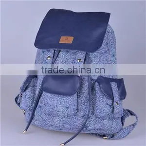 Latest Fashionable China Supplier Ladies Backpack thumbnail-1