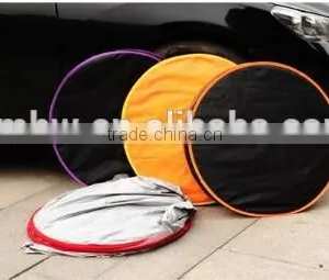 Portable Retractable Car Cover---Rolled up Sun Shade Car Cover thumbnail-5