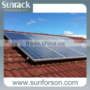 Al6005 pv Module Mounting Racks for Home Solar System thumbnail-1