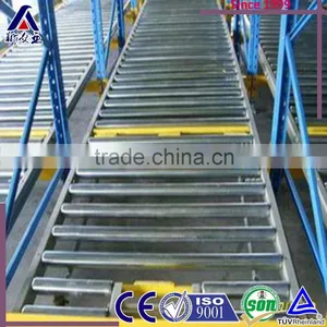 Flow Through Racks for Cartons in Nanjing Factory Custom Warehouse Gravity Flow Rack thumbnail-1