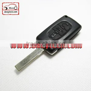 Okeytech Citroen Key Citroen 3 Buttons Remote Key Shell for Citroen Key Shell thumbnail-1
