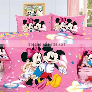 Cute and Vivid Cartoon 100%cotton Reactive Printed Bedding Sets thumbnail-1