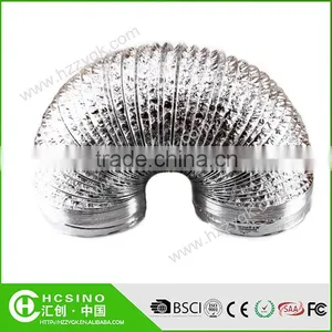 A/C Systems Flexible Aluminum Exhaust Ducts Air Ducting Vents Insulated Hydroponic Aluminum Ducting thumbnail-2