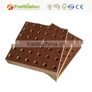Sound Proof Celotex Board MDF Slotted Acoustic Panels for Studio thumbnail-4