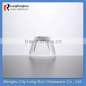 LongRun 12oz Special Frosted Fancy Candy Holder Glass Plates Wholesale thumbnail-1