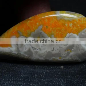 Natural Bumble Bee Jasper Gemstone Cabochon Pear Cut With Wholesale Price thumbnail-3