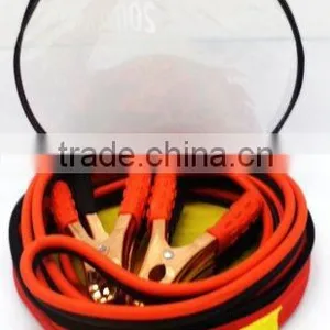 200 Amp 10 Gauge No Tangle Battery Booster Cables 12 Feet With FREE Travel Case Jumper Cables Extra Long 12ft thumbnail-2