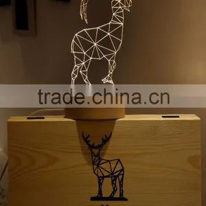 LED Acrylic Originality Animal Sign Christmas Gift Factory Sale thumbnail-3