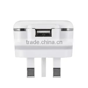 5V 2.4A High Light PC Travel Adapter With CE/BS thumbnail-1