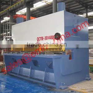 QC12K-8x4000 CNC Hydraulic Sheet Metal ms Plate Cutting Machine thumbnail-5