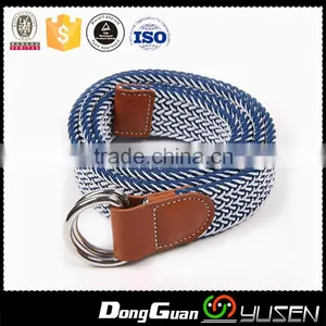 Fashion Durable Canvas Weave Belt Boys With Top Quality thumbnail-3