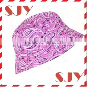 New Arrival Flower Bucket Hat Wholesale Colorful Bucket Hat thumbnail-3