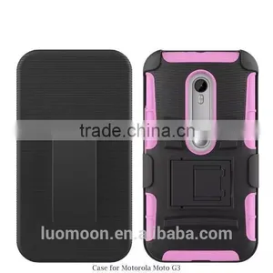 Display Rack Armed Phone Case Cover Back for Moto G3 thumbnail-2