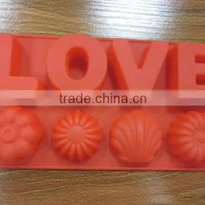 Valentine Promotion Mini Silicone Chocolate Mold thumbnail-1