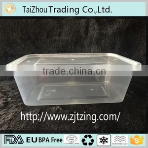 Custom Wholesale Clear Plastic Disposable Food Container thumbnail-1