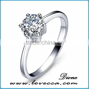 2016 Hot Sale Sterling Silver Jewelry 925 Silver Ring Diamond thumbnail-4