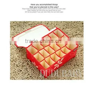 Finest of Quality Oxford Underwear Storage Box Underwear Cloth Living Box thumbnail-4