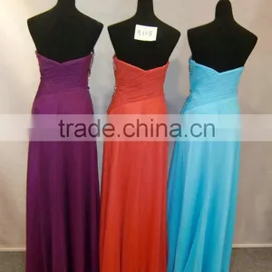 Elegant off Shoulder Beaded New Ladies Dress thumbnail-5