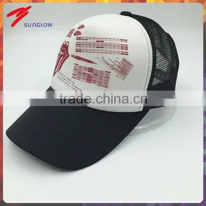 Promotional Rubber Print 5 Panel Trucker Cap thumbnail-1