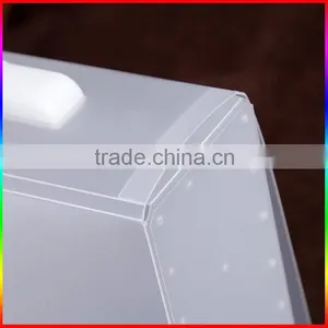 Eco Recyclable Clear Pvc Large Plastic Box With Handle thumbnail-6