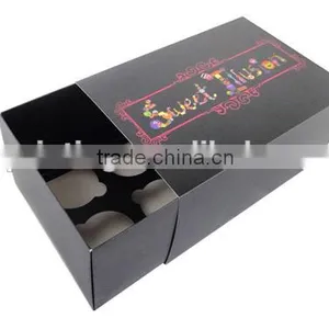 Folding Cupcake Box for Cake Sale / Folding Paper Cupcake Box / Handmade Folding Cupcake Box thumbnail-4