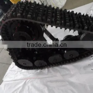 Small Excavator/snowmobile/ATV Rubber Tracks thumbnail-1