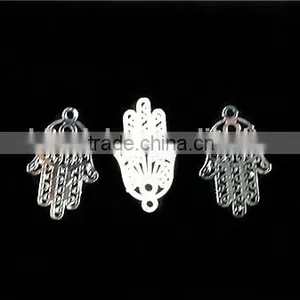 Silver Plated Cooper Hand(50pcs/bag) thumbnail-1