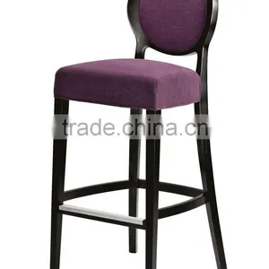 China Modern Furniture Export Solid Wood Bar Stool Bar Chair thumbnail-1