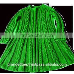 Hand Knitted Sweater HOT DESIGN MANY COLOR Cabel Custom Made thumbnail-3