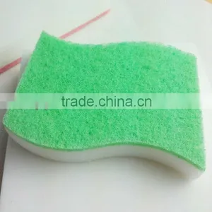 Compressed Kitchen Magic Sponge With Scouring Pad thumbnail-1