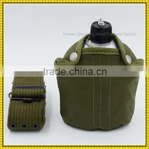 Professional Manufacturer on Aluminum Army Canteen 1 Liter Water Bottle thumbnail-1