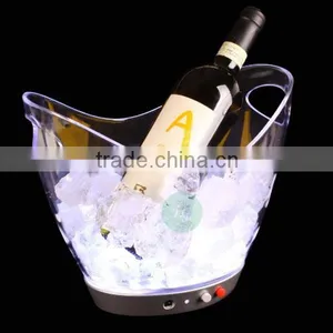 Clear Wedding Acrylic Ice Bucket Wholesale thumbnail-1