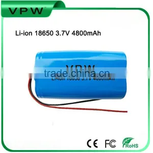 Li-ion 18650 3.7V 4800mAh Rechargeable Li-ion Battery thumbnail-1
