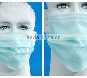 Disposable Face Mask With Earloops or Ties thumbnail-1