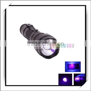 WF-502B 390-410nm UV Ultraviolet LED Flashlight Torch thumbnail-1
