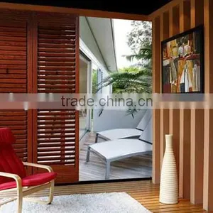 Aluminum Extrusion Profile for Sliding Sun Louver/shutter Doors and Windows thumbnail-2