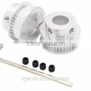 40 Teeth GT2 Timing Pulley Bore 5mm/6.35mm/8mm/10mm/12mm For 2GT Timing Belt Width 6mm 3D Printer Parts Aluminum Pulleys thumbnail-2