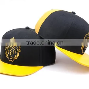 Wholesale Falt Sport Cap Design Custom Flex Fit Hip Hop Snapback Caps thumbnail-4