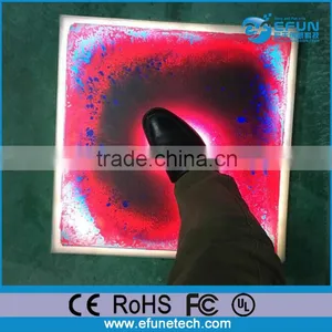 Pvc Vinyl Color Decorative Led Liquid Floor,led Lighting Liquid Dance Floor With Rechargeable Batteries thumbnail-6
